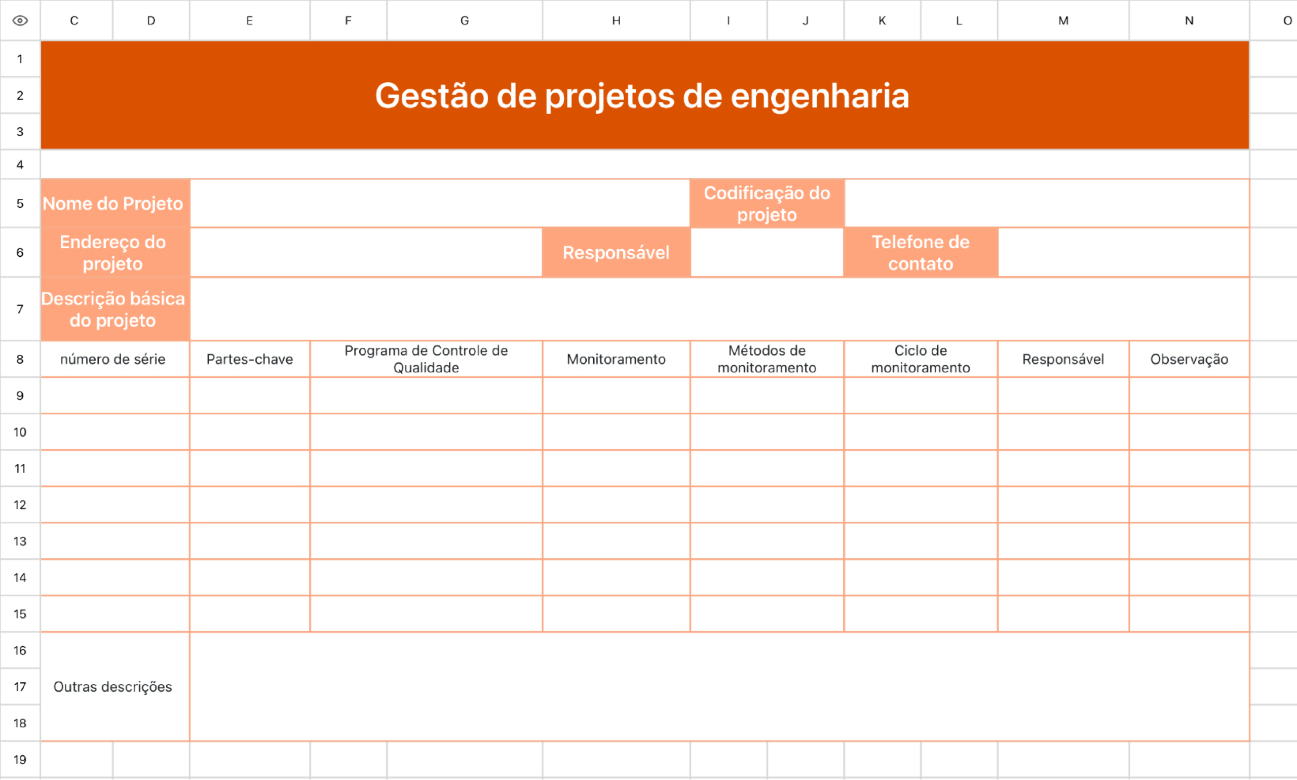 Gestão de projetos de engenharia